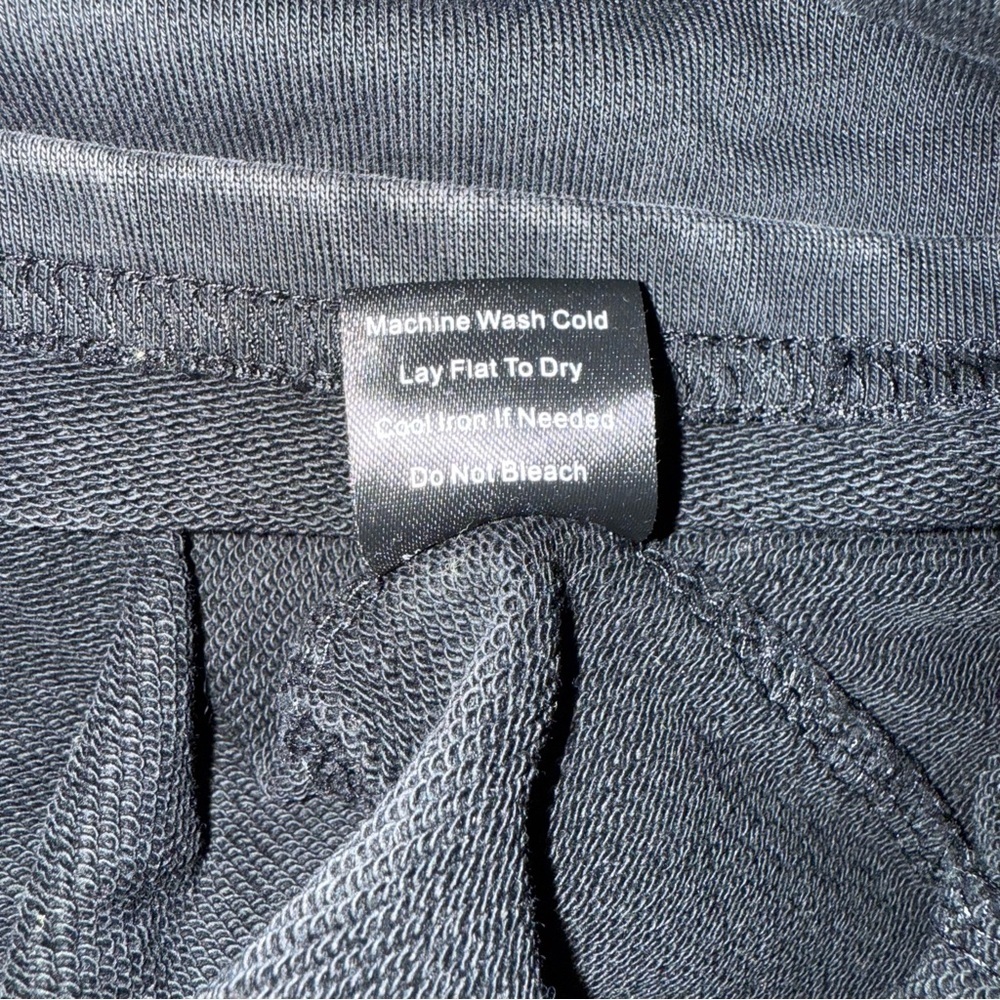 POL Classic Black Acid Wash Polo Dress - Women's Size Medium - Picture 5 of 9